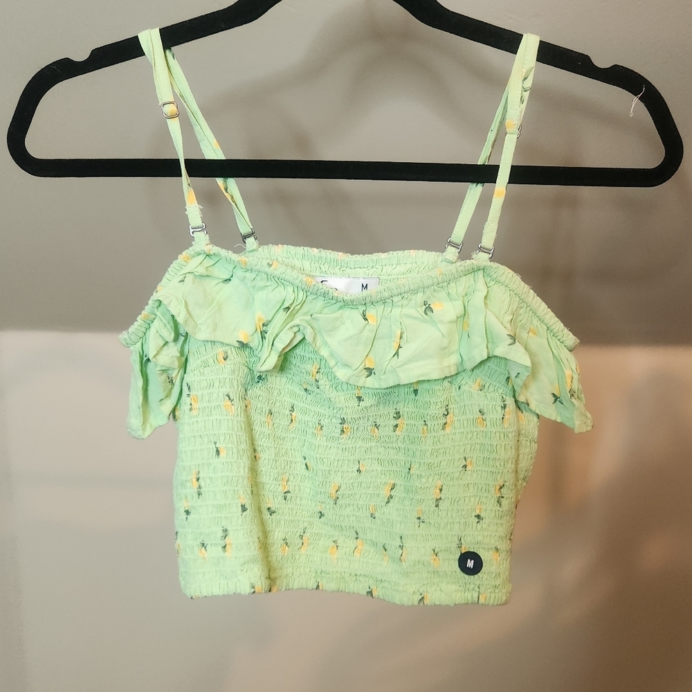 NWOT Hollister- Smocked Tank